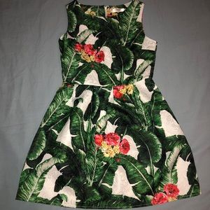 Tropical Floral Dress